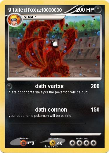 Pokemon 9 tailed fox