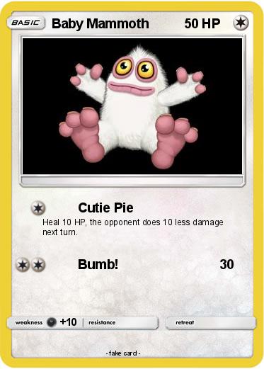 Pokemon Baby Mammoth