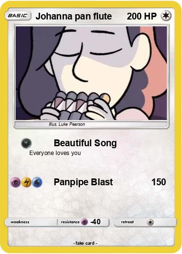 Pokemon Johanna pan flute