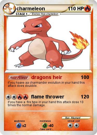Pokemon charmeleon