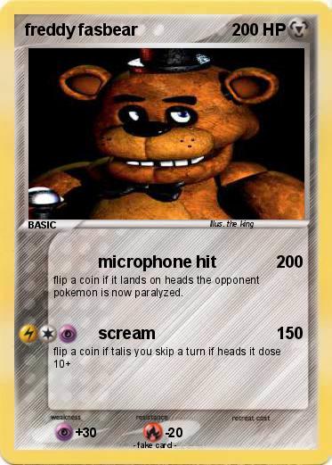 Pokemon freddy fasbear