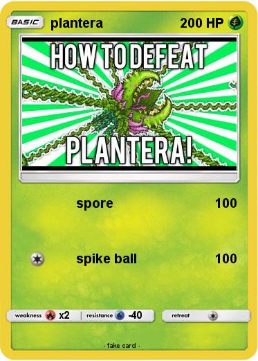 Pokemon plantera