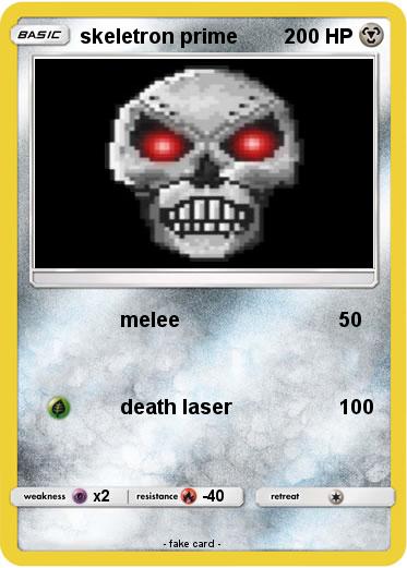 Pokemon skeletron prime