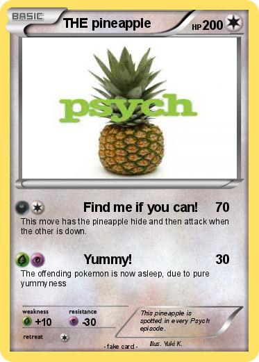 Pokemon THE pineapple