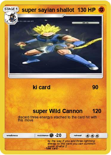 Pokemon super sayian shallot