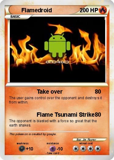 Pokemon Flamedroid