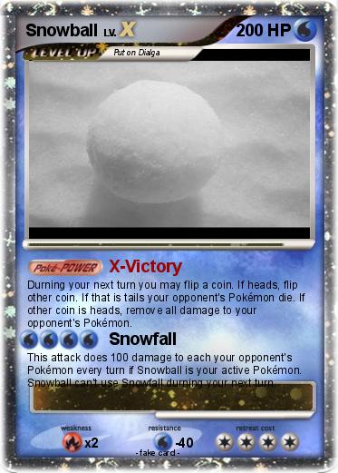 Pokemon Snowball