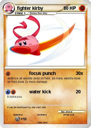 Pokemon fighter kirby