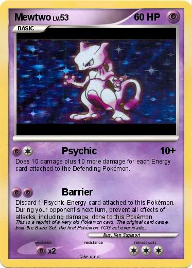Pokemon Mewtwo