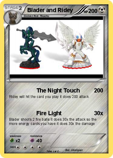 Pokemon Blader and Ridey