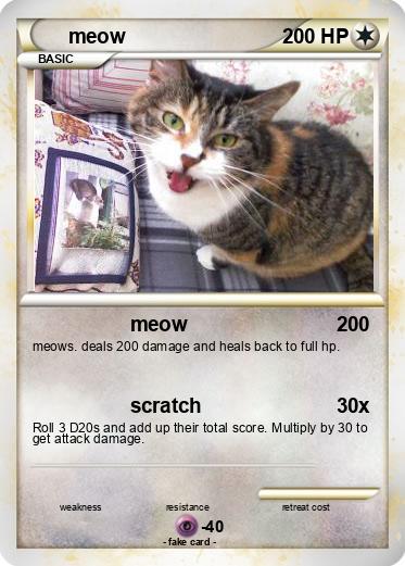 Pokemon meow