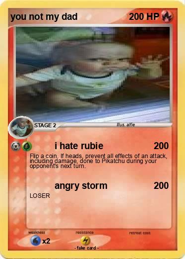 Pokemon you not my dad