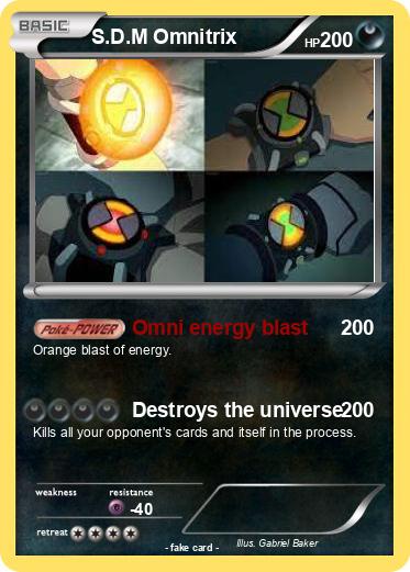 Pokemon S.D.M Omnitrix