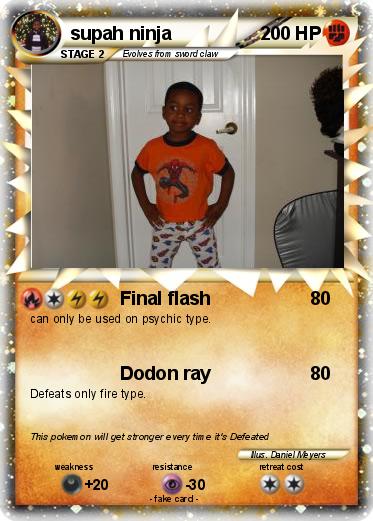 Pokemon supah ninja