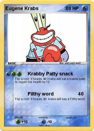 Pokemon Eugene Krabs