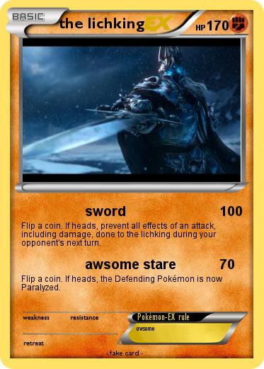 Pokemon the lichking