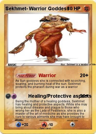 Pokemon Sekhmet- Warrior Goddess