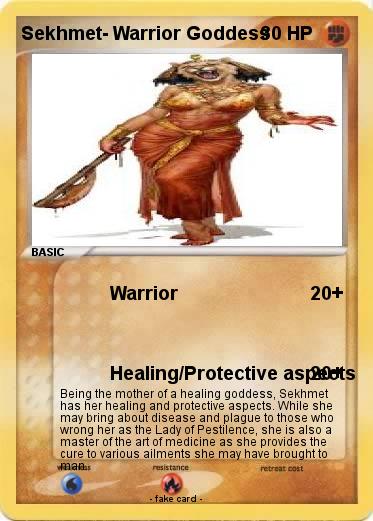 Pokemon Sekhmet- Warrior Goddess
