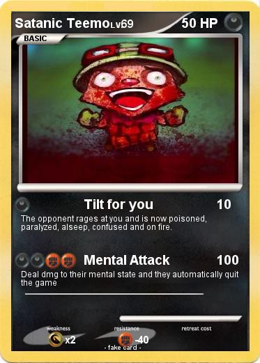 Pokemon Satanic Teemo