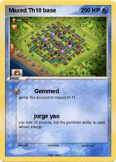 Pokemon Maxed Th10 base