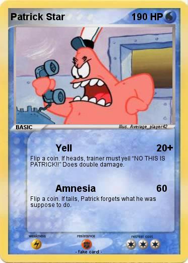 Pokemon Patrick Star