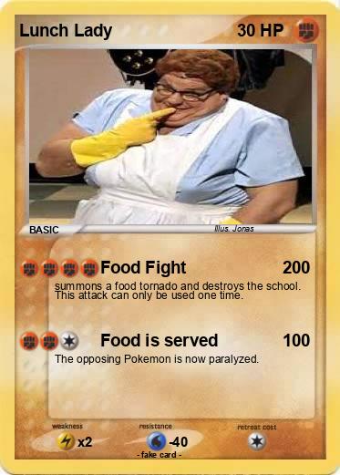 Pokemon Lunch Lady