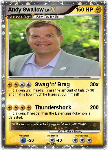 Pokemon Andy Swallow