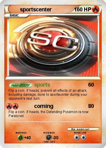 Pokemon sportscenter