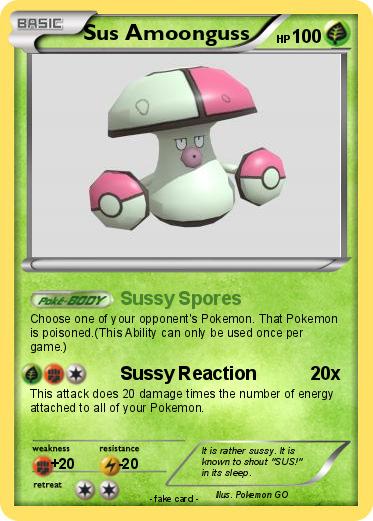 Pokemon Sus Amoonguss