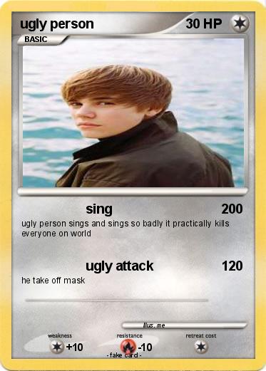 Pokemon ugly person