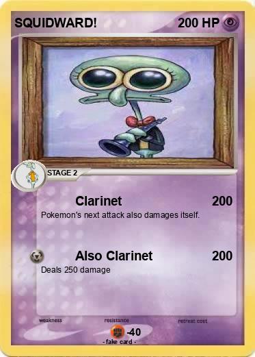 Pokemon SQUIDWARD!