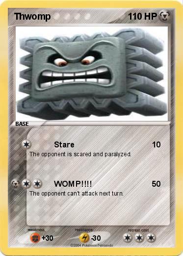 Pokemon Thwomp
