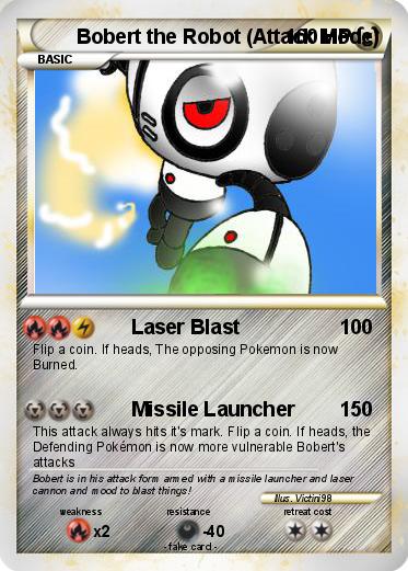 Pokemon Bobert the Robot (Attack Mode)