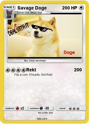 Pokemon Savage Doge
