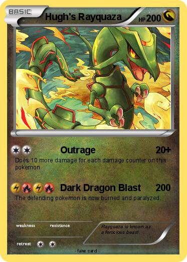 Pokemon Hugh's Rayquaza