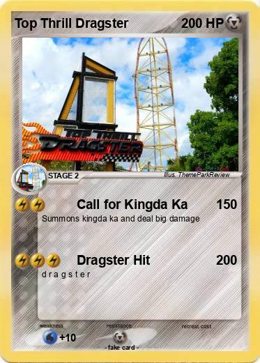 Pokemon Top Thrill Dragster