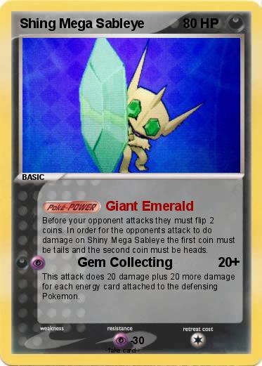 Pokemon Shing Mega Sableye