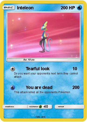 Pokemon Inteleon