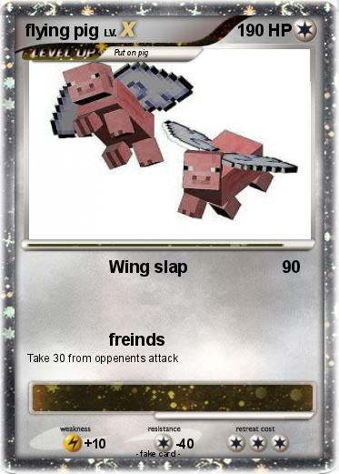 Pokemon flying pig