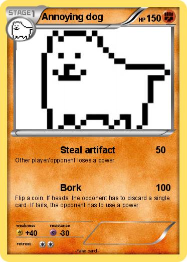 Pokemon Annoying dog