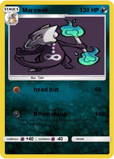 Pokemon Marowak