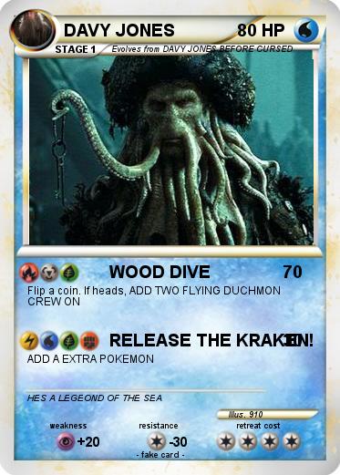 Pokemon DAVY JONES