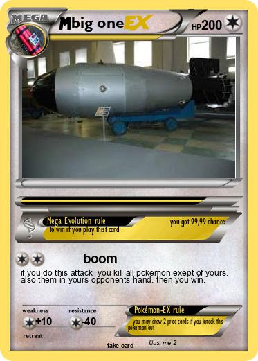 Pokemon big one