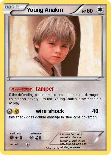 Pokemon Young Anakin