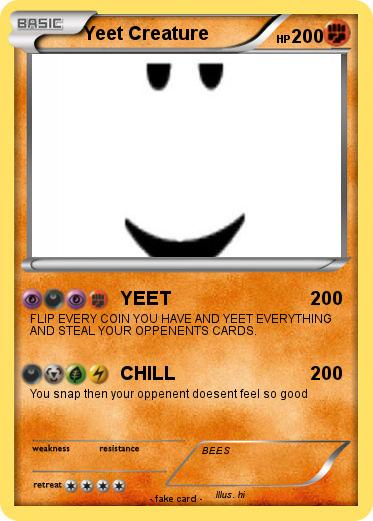 Pokemon Yeet Creature