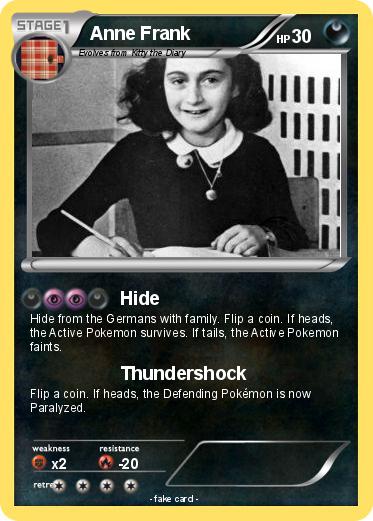 Pokemon Anne Frank