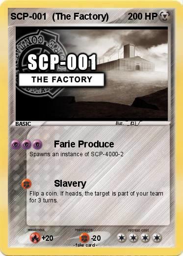 Pokemon SCP-001  (The Factory)