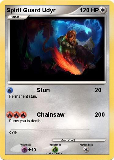 Pokemon Spirit Guard Udyr