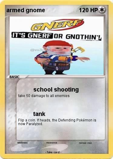Pokemon armed gnome