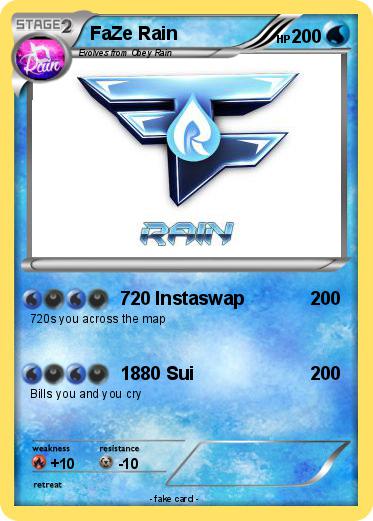 Pokemon FaZe Rain